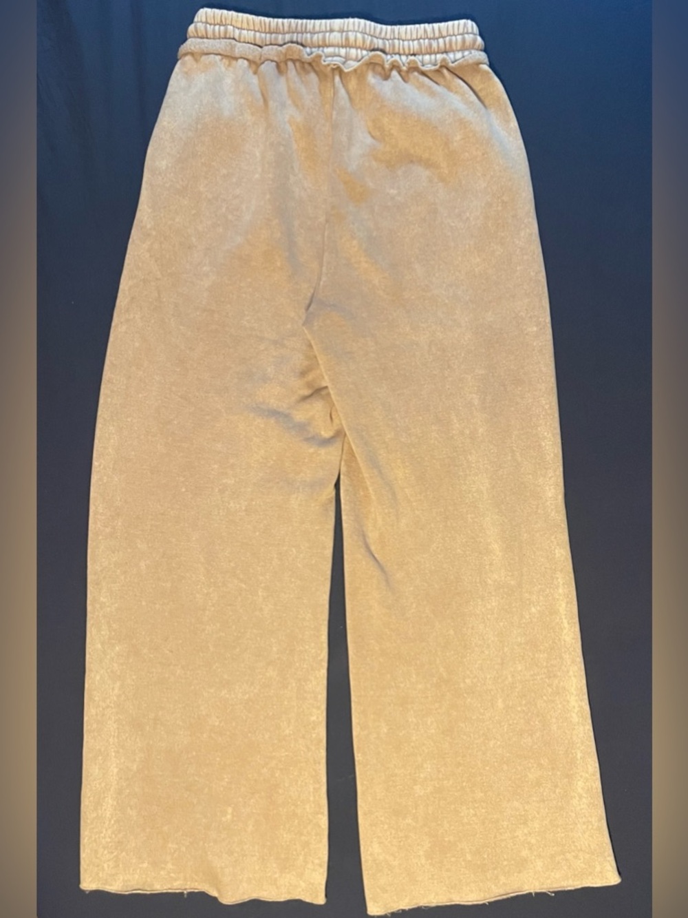 Zenana Outfitters Ash Mocha Wide Leg Drawstring Pants - Picture 3 of 4